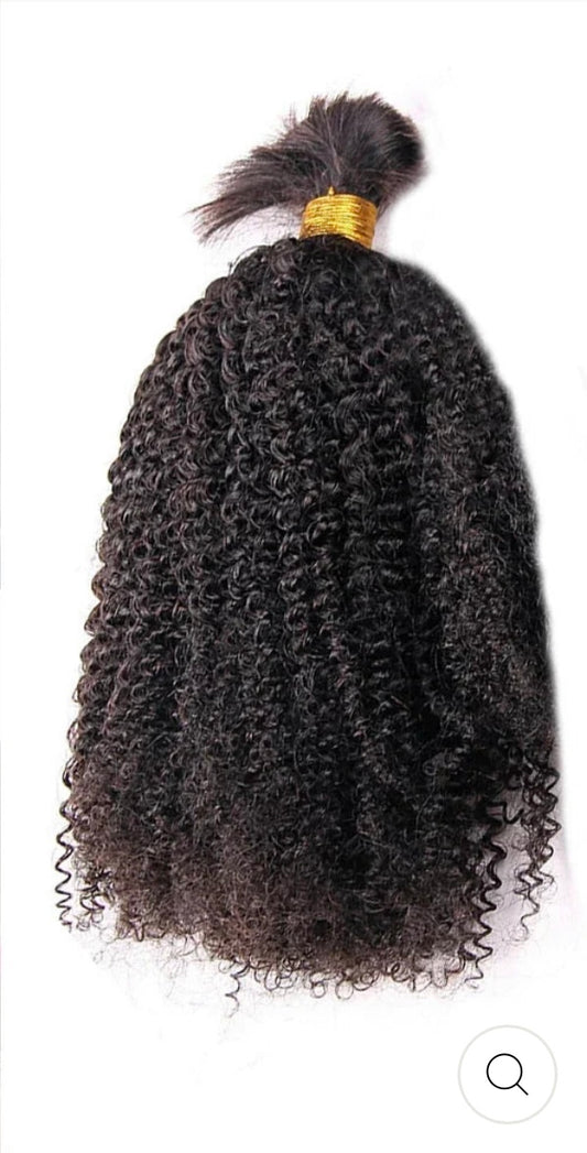 Afro Kinky Curly Bulk Human Twisting Hair - Club Hairitage