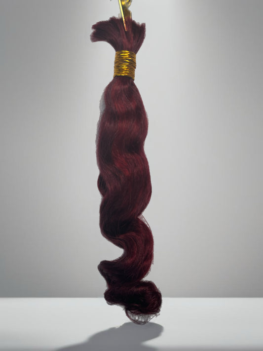 Bulk Human Braiding Hair #BUG/99J Loose Wave - Club Hairitage