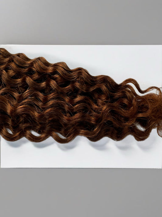 Bulk Human Braiding Hair #1b/4/30 Ombre Deep Curly - Club Hairitage