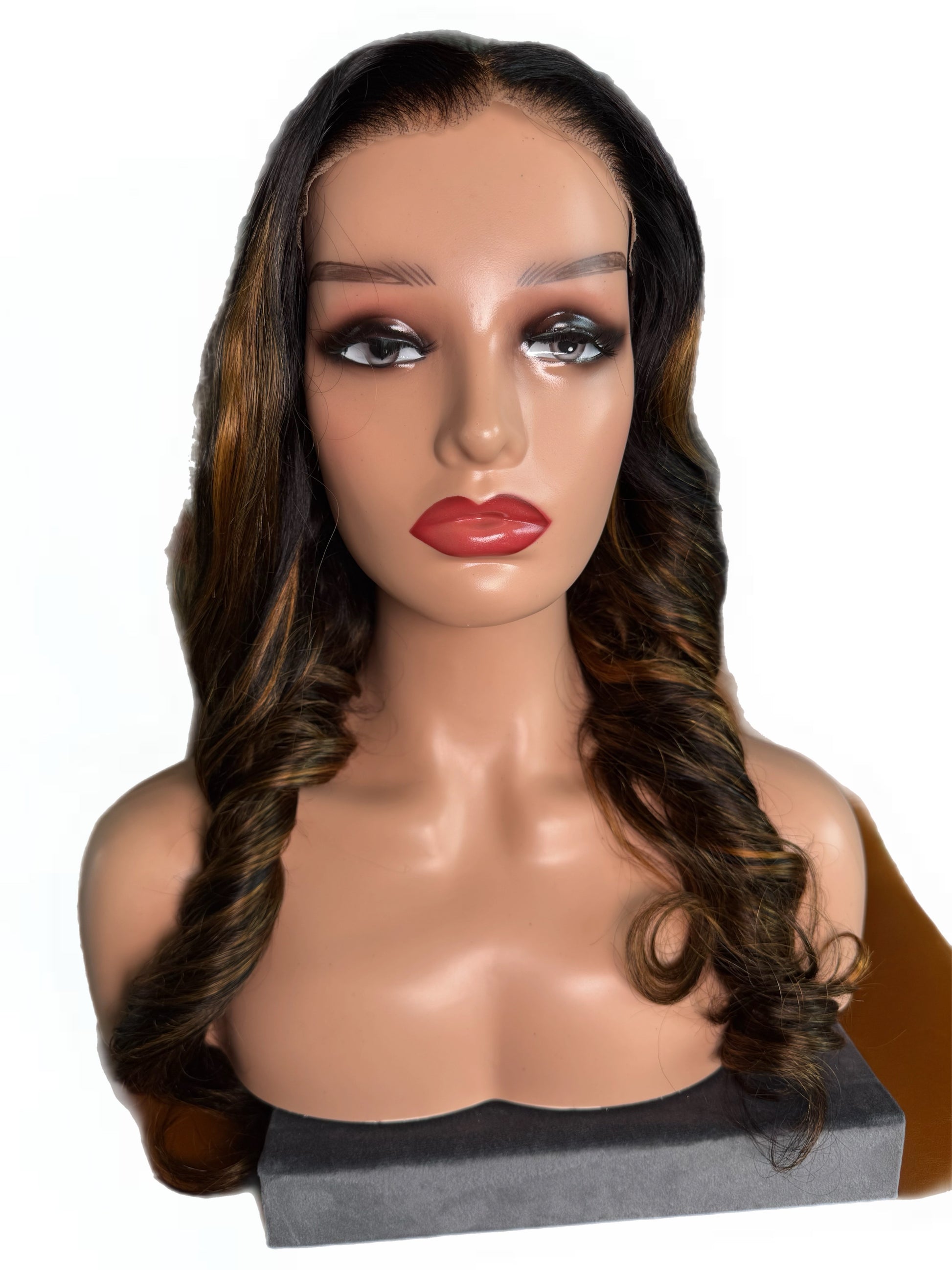 13x4 Pre-Everything Lace Balayage Glueless Wig Highlight Body Wave - Club Hairitage