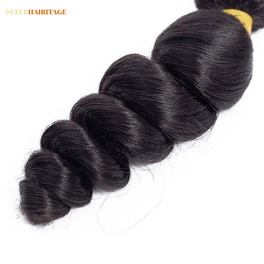 Super Virgin Loose Wave Bundles - Club Hairitage