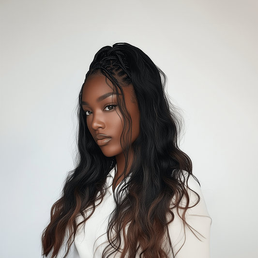 Bulk Human Braiding Hair Natural Black Loose Wave - Club Hairitage