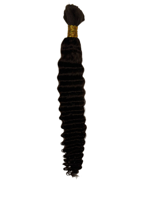 Bulk Human Hair Braiding #2 Deep Wave