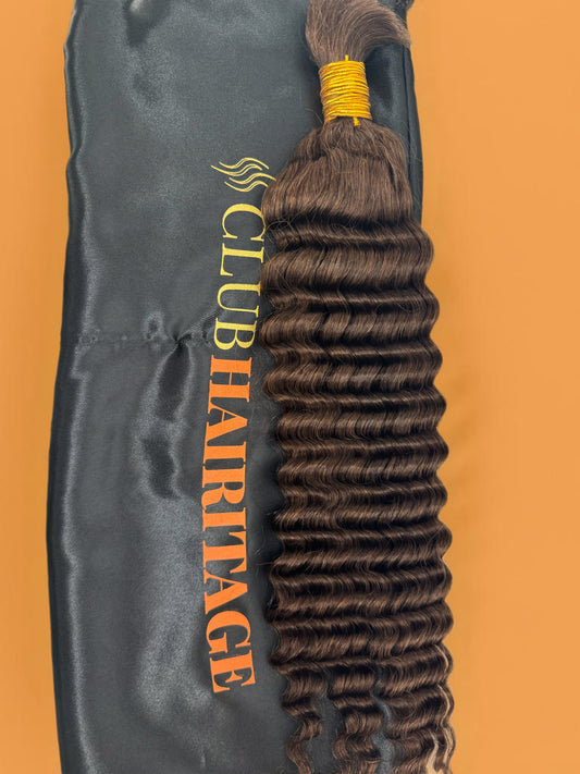 Bulk Human Hair #4 Deep Wave