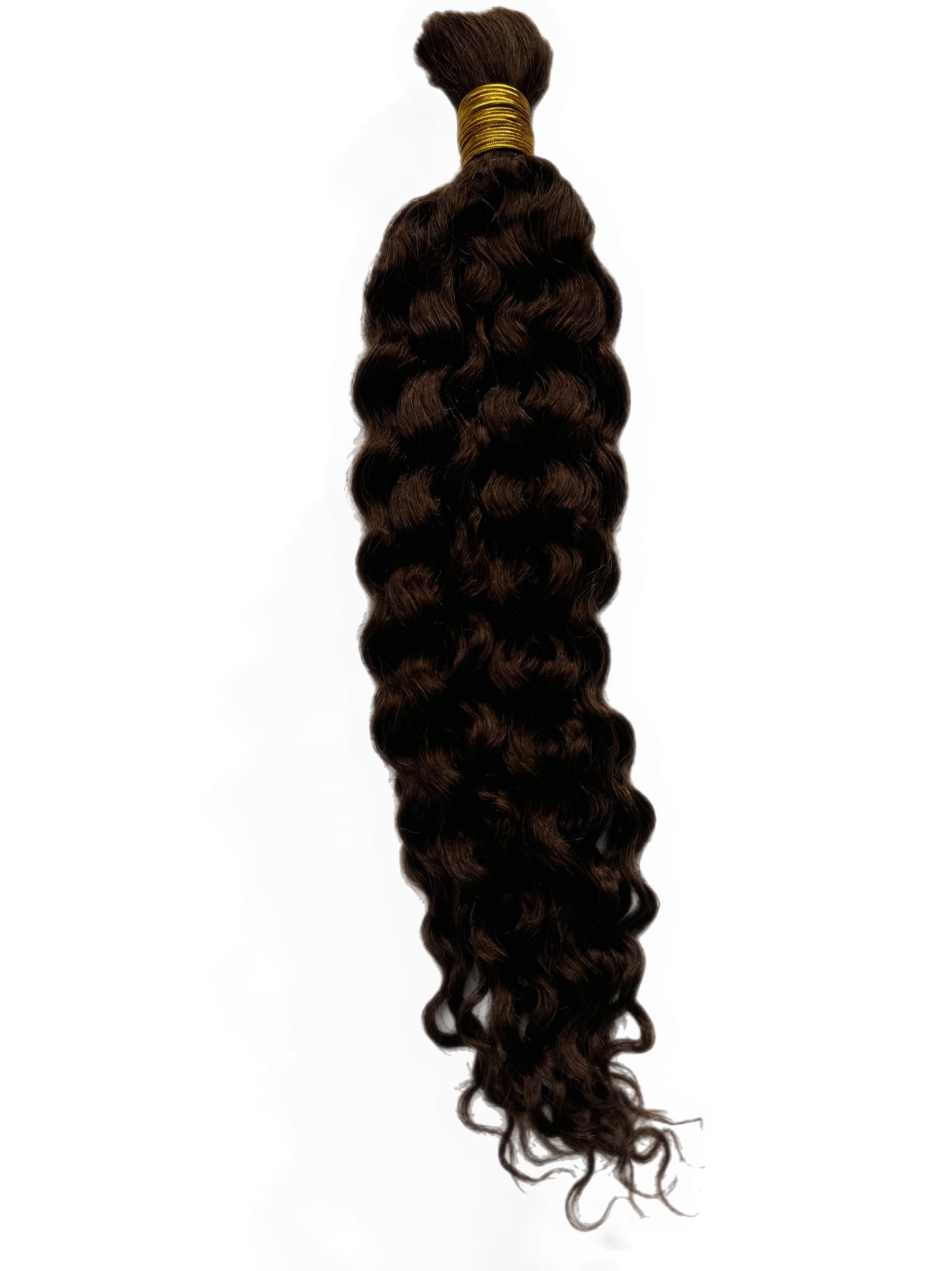 Bulk Human Hair for Braiding #4 Water Wave