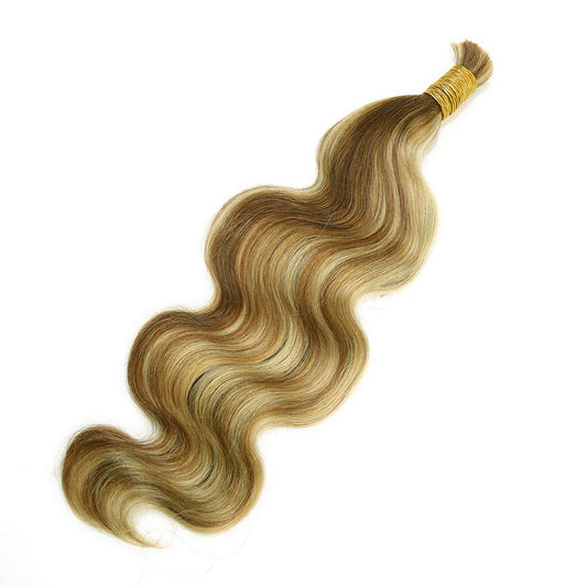 Bulk Human Braiding Body Wave - #27/30/613 Blend